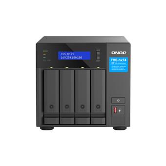 QNAP TVS-h474-i3-8G (4core 4,3GHz, ZFS, 16GB RAM, 4x SATA, 2x M.2 NVMe, 2x PCIe, 2x 2,5GbE, HDMI)