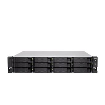 QNAP TS-h1886XU-RP-R2-D1622-16G (Xeon 3,2GHz, ZFS, 16GB ECC RAM, 12x3,5"+6x2,5", 4xGbE,2x10GbE SFP+)