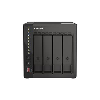 QNAP NVR QVP-41C (4core 2,6GHz, 8GB RAM, 4xSATA, 2x2,5GbE, 2xM.2 slot, 2xHDMI, kamery: 8 (max 24)