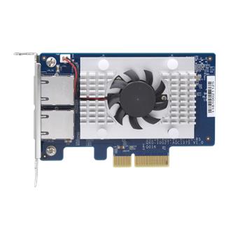 QNAP QXG-10G2T-107 - dvouportová rozšiřující 10GbE karta pro PC i QNAP NAS