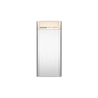QNAP QNA-UC10G1T - adaptér USB 4 (podpora Thunderbolt 3 a 4) na 10GbE NBASE-T (pasivní chlazení)
