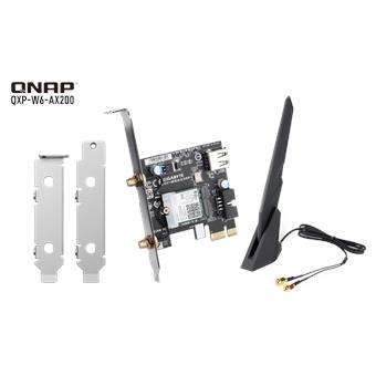 QNAP QXP-W6-AX200 - PCIe bezdrátová síťová karta Wi-Fi 6 pro NAS nebo PC