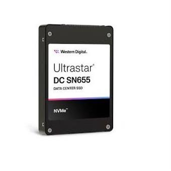 QNAP WD, SSD, Ultrastar SN655, PCIe NVM Gen4, U.3 15mm, 15,36TB, 0TS2463