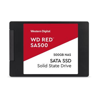 QNAP WD, SSD, Red SA500, SATA III, 2.5-inch, 0.5TB, WDS500G1R0A
