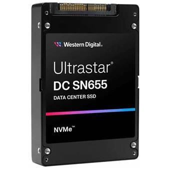 QNAP WD, SSD, Ultrastar SN655, PCIe NVMe Gen4, U.3 15mm, 30.72TB, 0TS2509