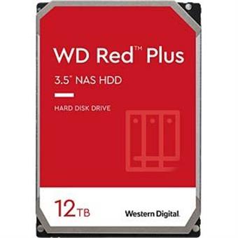QNAP WD, HDD, Red Plus, SATA III, 3.5-inch, 12TB, WD120EFGX