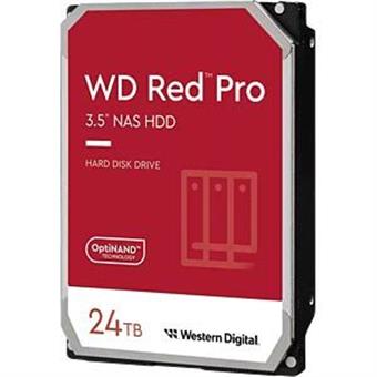 QNAP WD, HDD, Red Pro, SATA III, 3.5-inch, 24TB, WD241KFGX