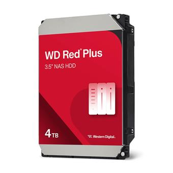QNAP - WD, HDD, RedPlus, SATAIII, 3,5", 4TB