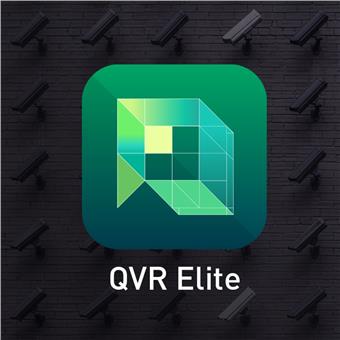 QNAP LS-QVRELITE-1CH-1Y-GP - 1 Year Subscription for QVR Elite 1 camera, Physical Package