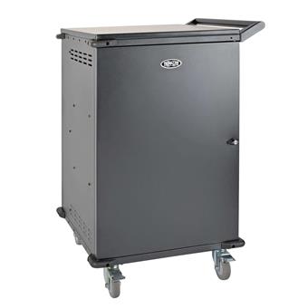 Nabíjecí stanice pro více zařízení, 36 zásuvek BS 1363 230V, vozík, černá