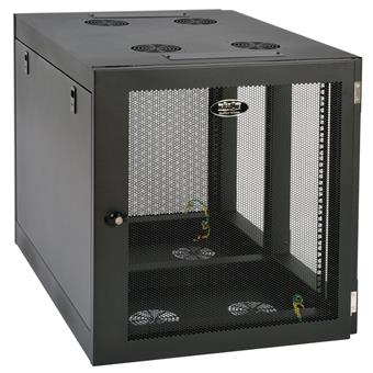 Skříň SmartRack 12U, Š=920mm, Hl=630mm, hloubka pro servery, montáž na stěnu