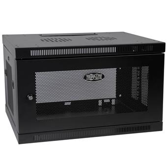 Skriňa SmartRack 6U, Mini Rack, Š = 600mm, Hl = 550mm, hĺbka pre prepínače, montáž na stenu