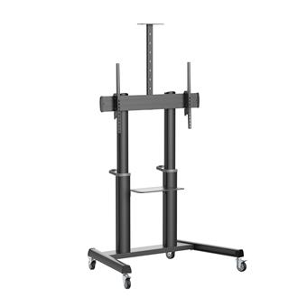 Pojízdný vozík pro televizor nebo monitor, 70?120, Antibakteriální Safe-IT