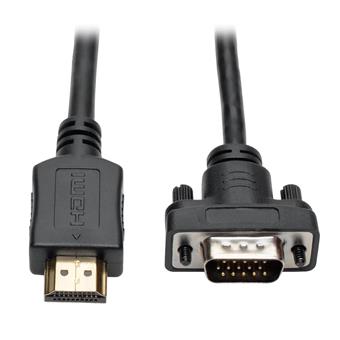 Tripplite Video kabel HDMI / VGA, Low-Profile HD15 (Samec/Samec), 0.9m