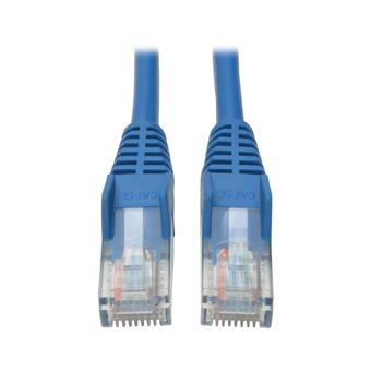 Tripplite Ethernetový kabel Cat5e 350MHz Snagless Molded (UTP) (RJ45 Samec/Samec), modrá, 0.31m