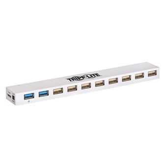 Rozbočovač USB 3.0 / USB 2.0, nabíjení USB, 2x USB 3.0 + 8x USB 2.0