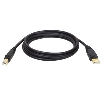Kábel USB-A/USB-B (Samec/Samec), USB 2.0, 3.05m