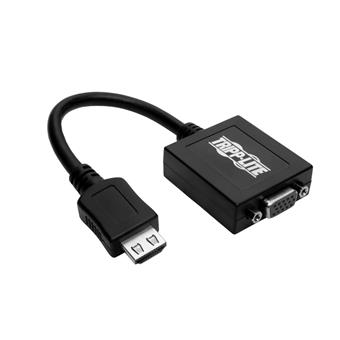 Video adaptér HDMI / VGA + zvuk, pro počítače, (Samec/Samice), 15.2cm