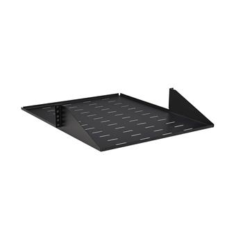 Police pevná SmartRack 2U, nosnost 45kg, hloubka 546mm, montáž na střed, odvětrávaná