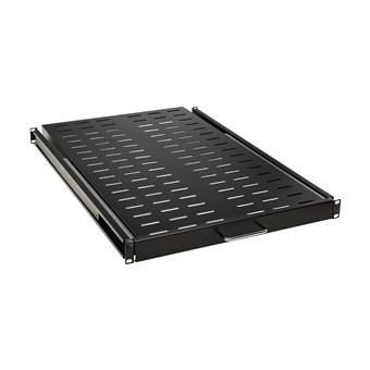 Polica posuvná SmartRack 1U, nosnosť 22.7kg, hĺbka 719mm, odvetrávaná
