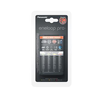 Panasonic BQ-CC55E + 4x AA 2500mAh Eneloop Pro