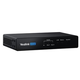 Yealink AVBridge,  kompaktní audio box a extender A/V signálu, AES67 a Dante