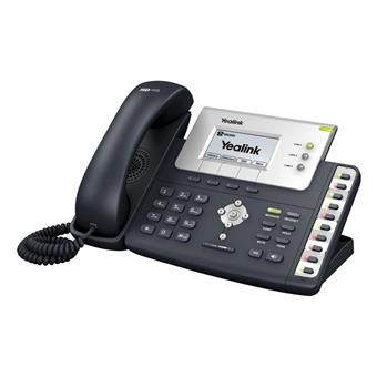 Yealink SIP-T26P PoE, 3xSIP,16x prog.tl.,router