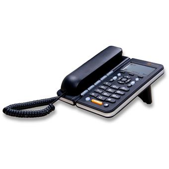 WELL 3190IB IP tel,2xSIP/IAX,128x64pix.,5x prog.tl
