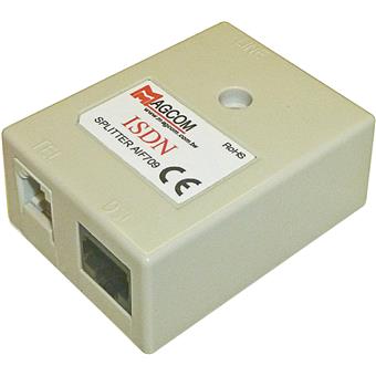 WELL ADSL/VDSL Splitter AIF709, Annex B, 2x RJ-11, 1x RJ-45