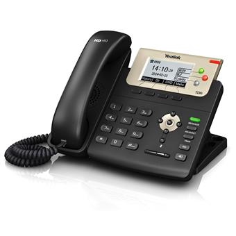 Yealink SIP-T23G PoE,2,8" 132x64 LCD,3 prog.tl.,GigE