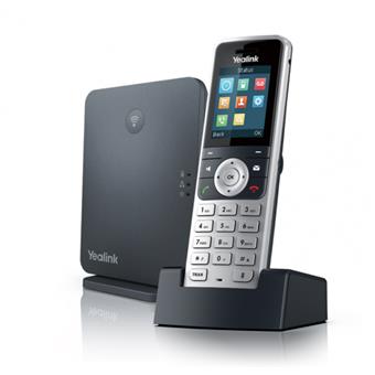 Yealink W53P IP DECT báze+ručka,PoE, 1,8'', bar.disp., až 8 ruček