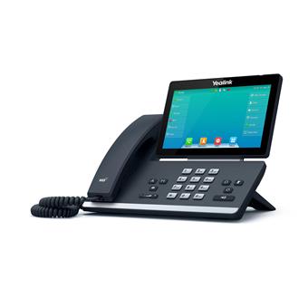 Yealink SIP-T57W, IP tel., PoE, 7" bar. LCD, 29 prog. hr., GigE, BT, WiFi