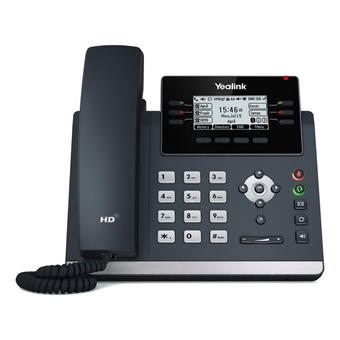 Yealink SIP-T42U SIP telefon, PoE, 2,7" 192x64 LCD, 15 prog.tl.,2xUSB, GigE