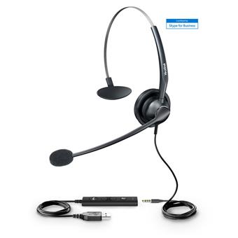 Yealink UH33/Mono/Jack/Drôt/MS/Čierna