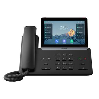 Yealink SIP-T88W SIP telefón, PoE, 7" bar. LCD, GigE, 16 SIP účtov, BT, Wi-Fi 6