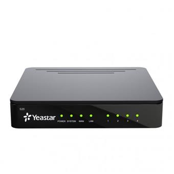 Yeastar S20, IP PBX, až 4 porty, 20 používateľov, 10 hovorov