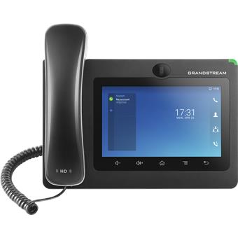 Grandstream GXV3370, 7" TFT bar.dotyk.displ., android 7, 6SIP účt, 6prog.