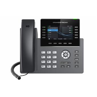 Grandstream GRP2615 SIP telefón, 4.3" TFT bar. displej, 5 SIP účtov, 10 prog. hr., 2x1Gb, WiFi, BT
