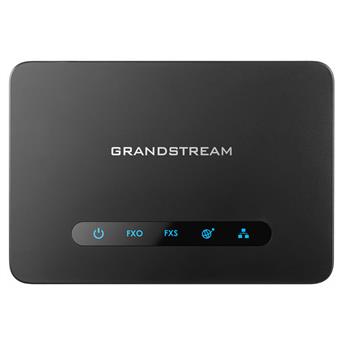 Grandstream HT813 1FXS, 1FXO ATA brána, 2 SIP úč, 2x100Mb LAN, NAT router, 3-way konf., provisioning