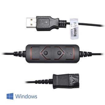 JPL BL-05MS+P kabel pro náhlavky s QD konektorem do USB
