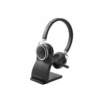 Grandstream GUV3050/Stereo/BT/Bezdrát/Stand/Černá-stříbrná