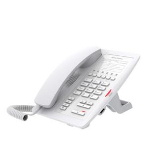 Fanvil H3 hotelový SIP biely telefón, 2SIP, bez displ., progr. hr., USB, PoE