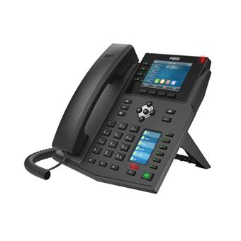 Fanvil X5U SIP telefón, 3,5" bar.disp. + 2,4" disp., 16SIP, 4link.tl., 30DSS hr., BT, dual Gbit