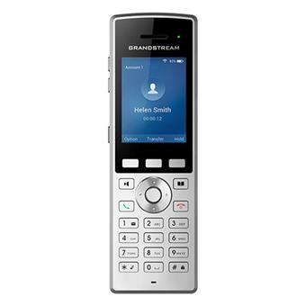 Grandstream WP822 SIP WiFi telefón, 2,4" bar. displ., 2SIP úč., BT, 3,5 mm jack, Micro USB, Handover