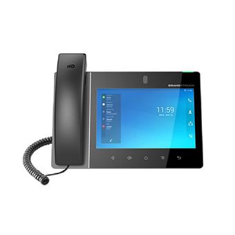 Grandstream GXV3480 SIP video telefón 8"TFT bar.dotyk.displ., Android11, 16 SIP úč.,12way audiokonf.