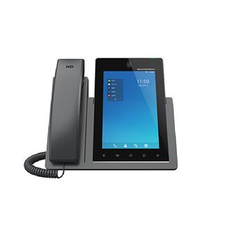Grandstream GXV3470 SIP video telefón 7" IPS bar.dotyk.displ., Android11, 16 SIP úč. BT, WiFi