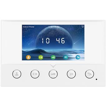 Fanvil i51W  SIP vnitřní stanice, 4,3" displ., 4SIP, WiFi, PoE, 5 prog. tlačítek