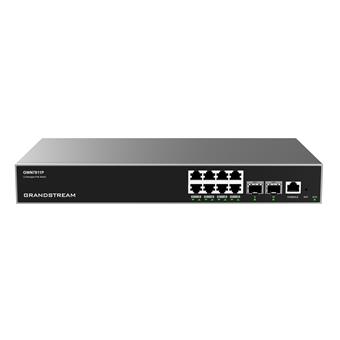 Grandstream GWN7811P L3 Managed Network PoE Switch 8 portů / 2 SFP+, VLAN, DHCP, Stacking