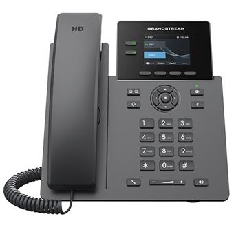 Grandstream GRP2610P SIP telefón, 2 linky, 8 VPK, farebný LCD, 2 SIP účty, PoE