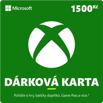 ESD XBOX - Darčeková karta Xbox 1500 Kč